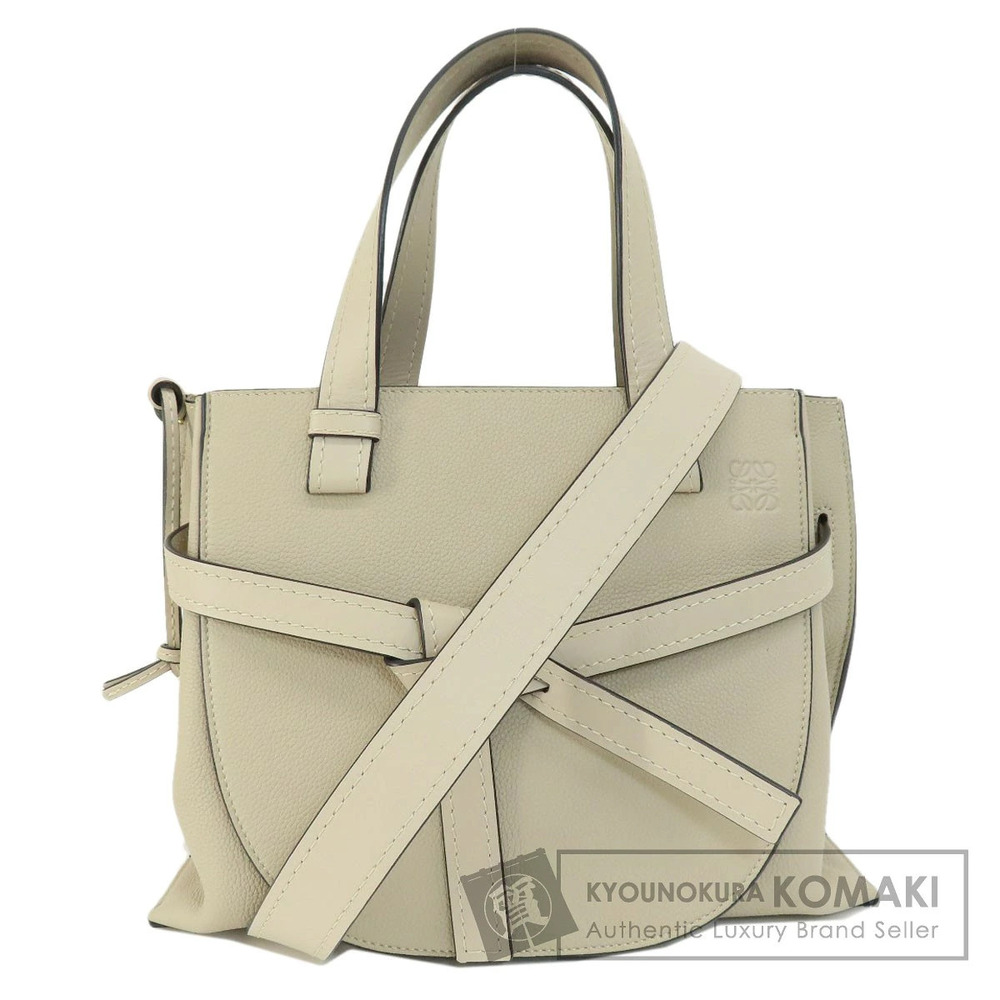 Loewe Gate Top Handle Handbag Calfskin